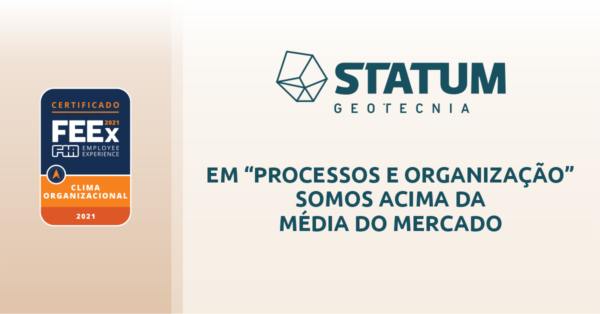 STATUM recebe reconhecimento acima da média em “Processos e Organização” – FIA 2021