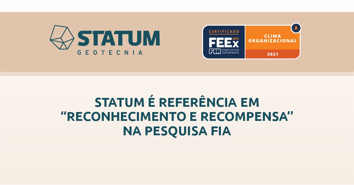 STATUM é referência em “Reconhecimento e Recompensa” na Pesquisa FIA